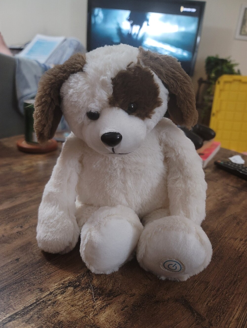 Vibrating Dog Plush